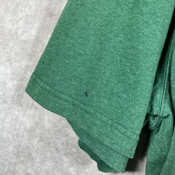 Carhartt Shirt Mens Size 2XL Green Loose‎ Fit Short Sleeve Henley Work Outdoors - Picture 4 of 12